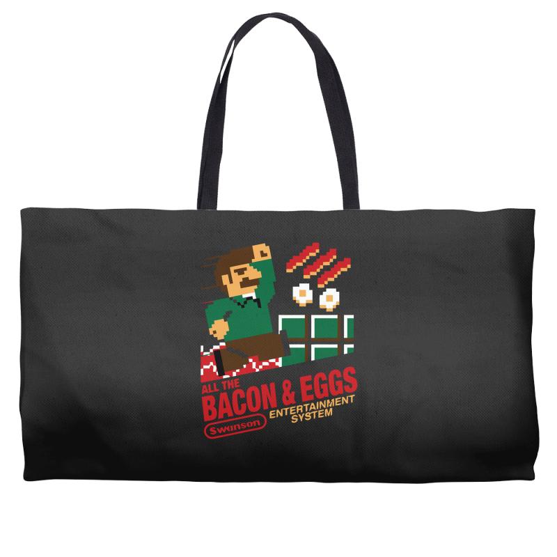 all the bacon and eggs Weekender Totes