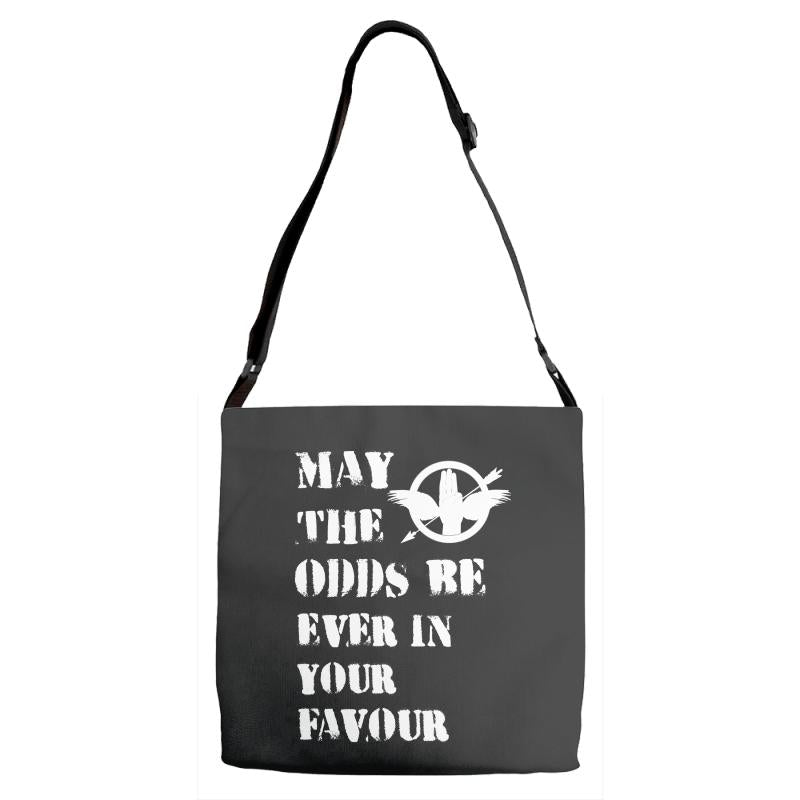 May The Odds Be Ever In Your Favour Adjustable Strap Totes