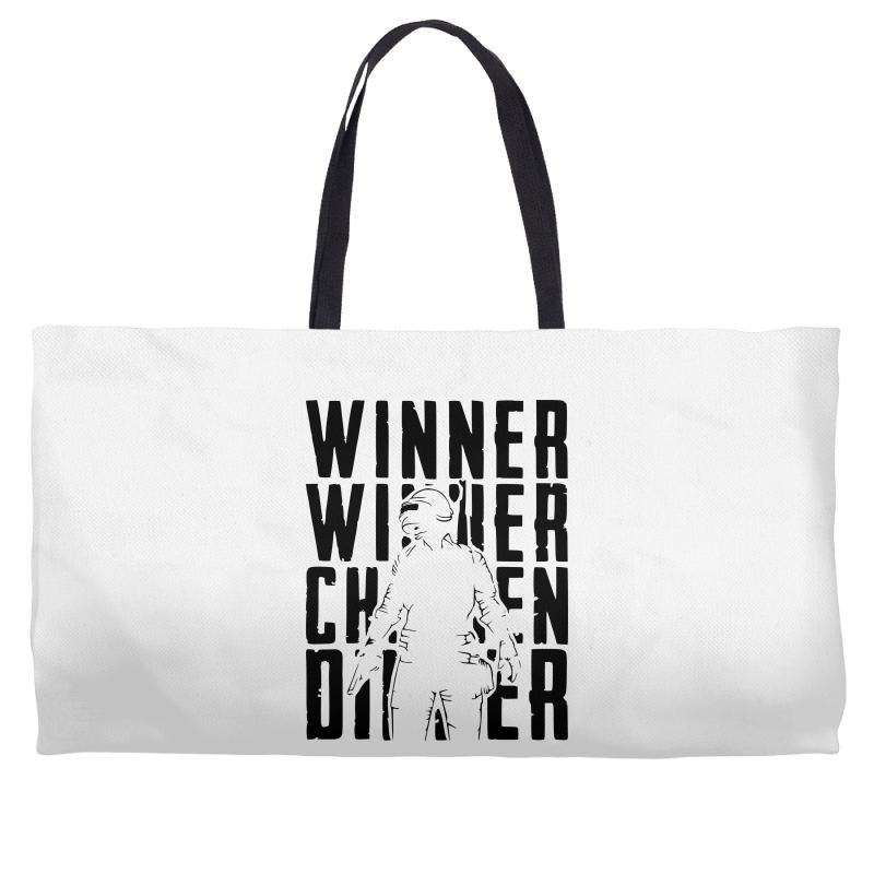 winner winner chicken dinner 3b Weekender Totes