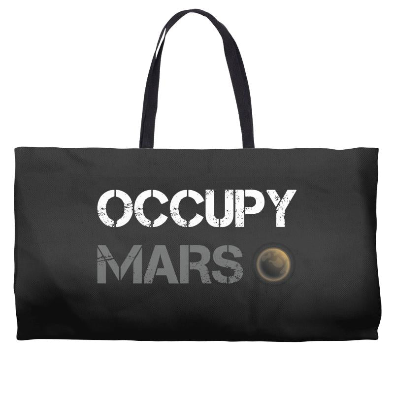 Occupy Mars Shirt Weekender Totes