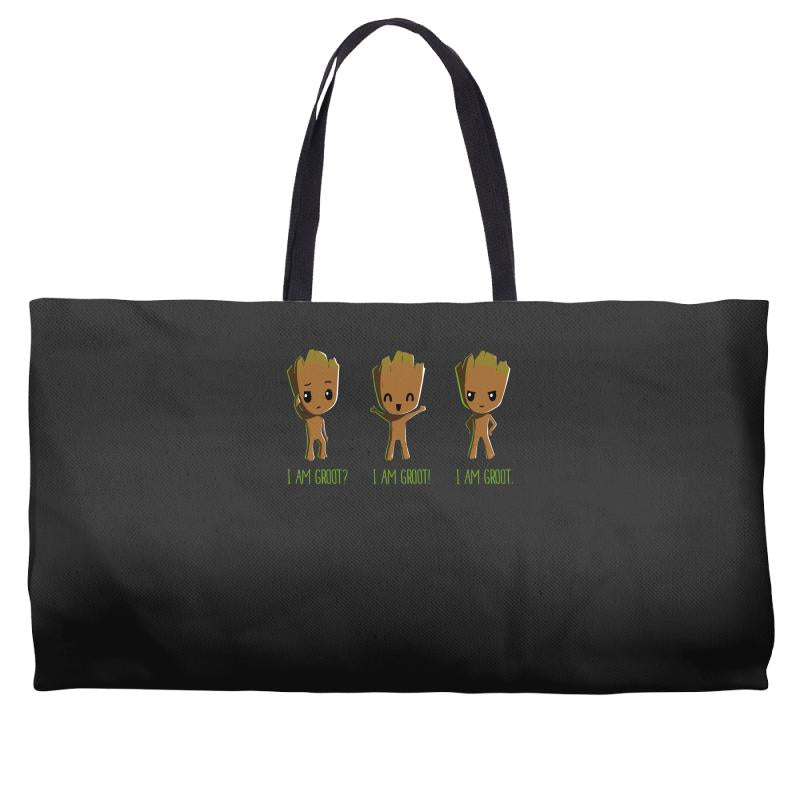 i am groot Weekender Totes