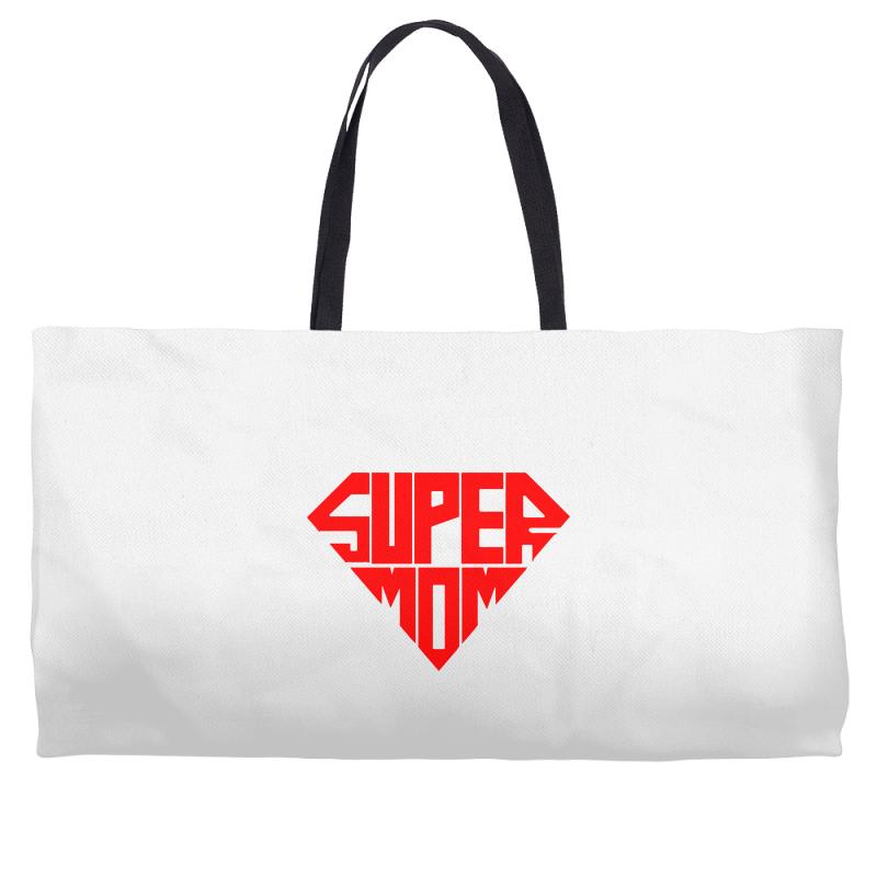 super mom 1 png Weekender Totes