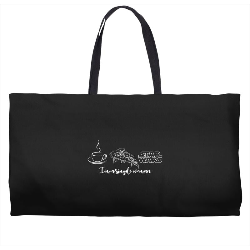 i'm a simple woman Weekender Totes