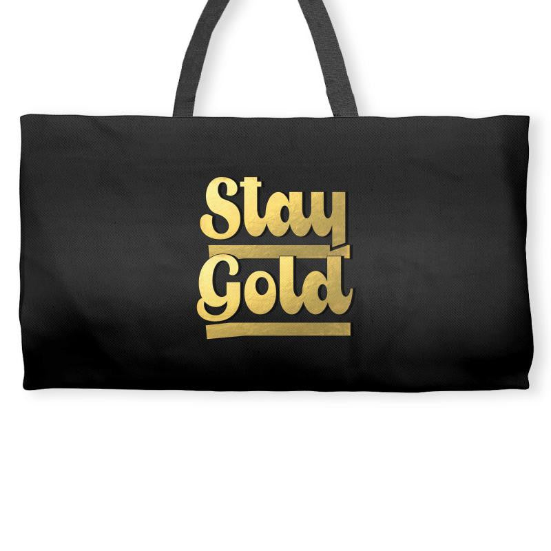 STAY GOLD Weekender Totes