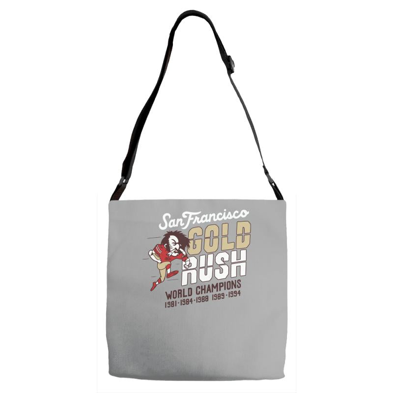 gold rush Adjustable Strap Totes