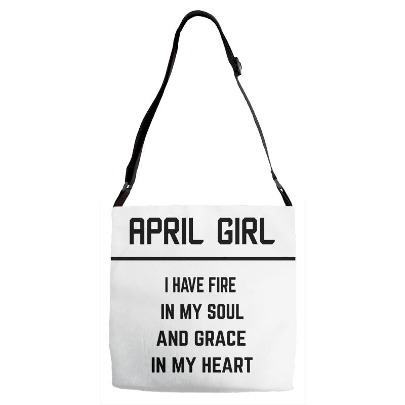 April Girl Adjustable Strap Totes