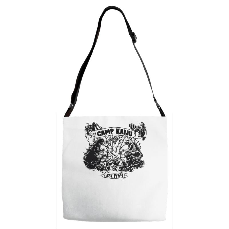 camp kaiju Adjustable Strap Totes