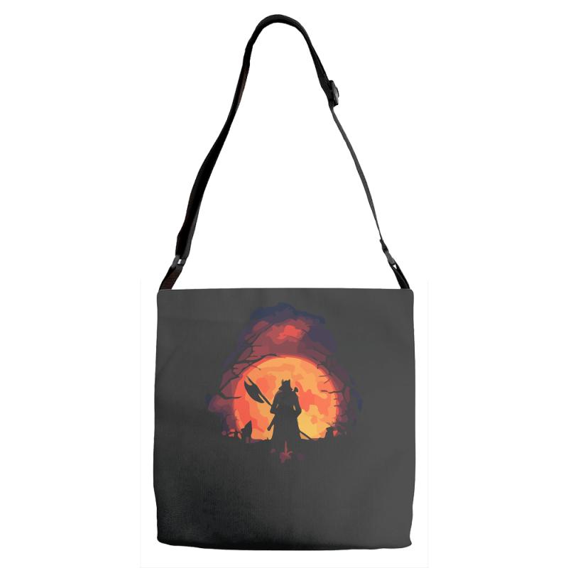 blood moon Adjustable Strap Totes