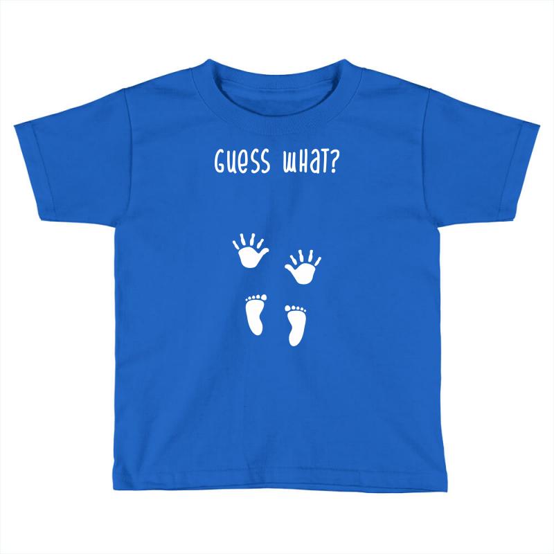 Guess What Baby Inside Pregnancy Announcement Toddler T-shirt