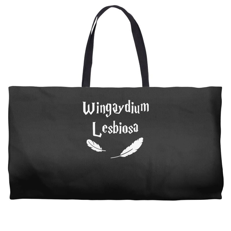 wingaydium lesbiosa Weekender Totes