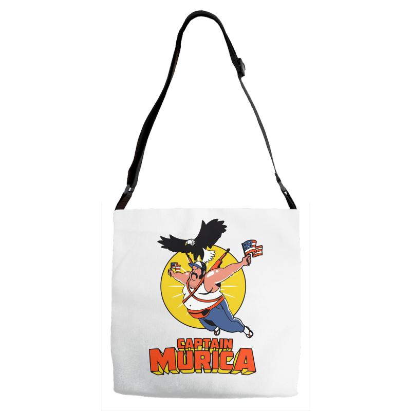 captain murica Adjustable Strap Totes