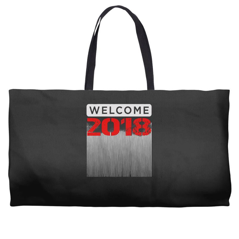 welcome heapy newyear Weekender Totes