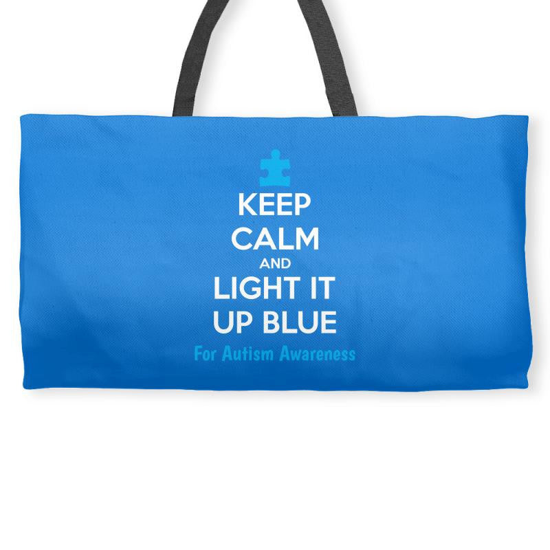 Keep Calm And Light It Up Blue For Autism Awareness Weekender To