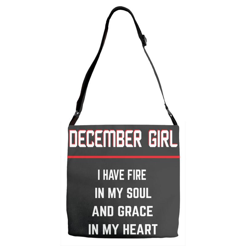 December Girl Adjustable Strap Totes