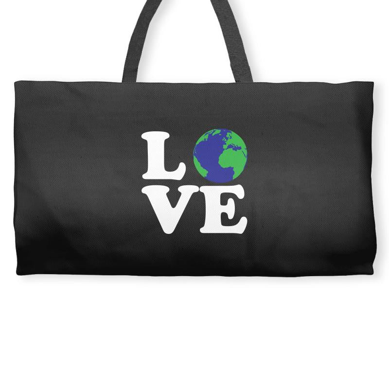 Love World Weekender Totes