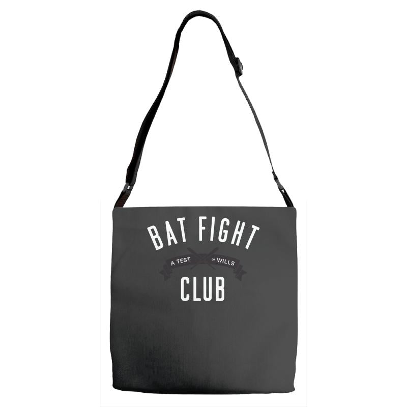 bat fight Adjustable Strap Totes