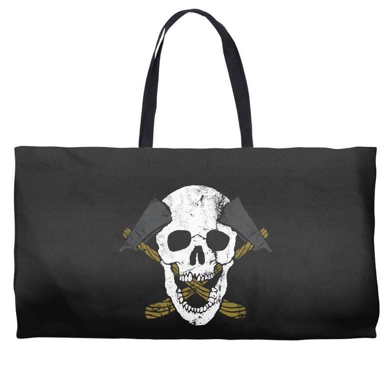 skull axe Weekender Totes