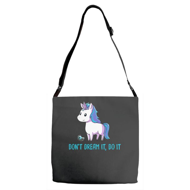 don't dream it, do it Adjustable Strap Totes