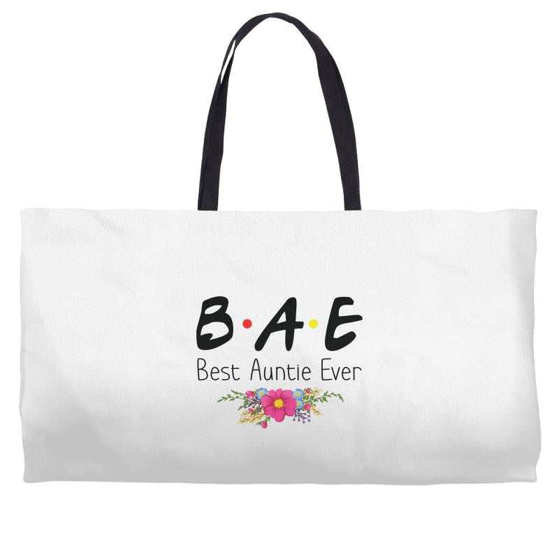 Bae Best Auntie Ever Friends Tv Show Parody Weekender Totes