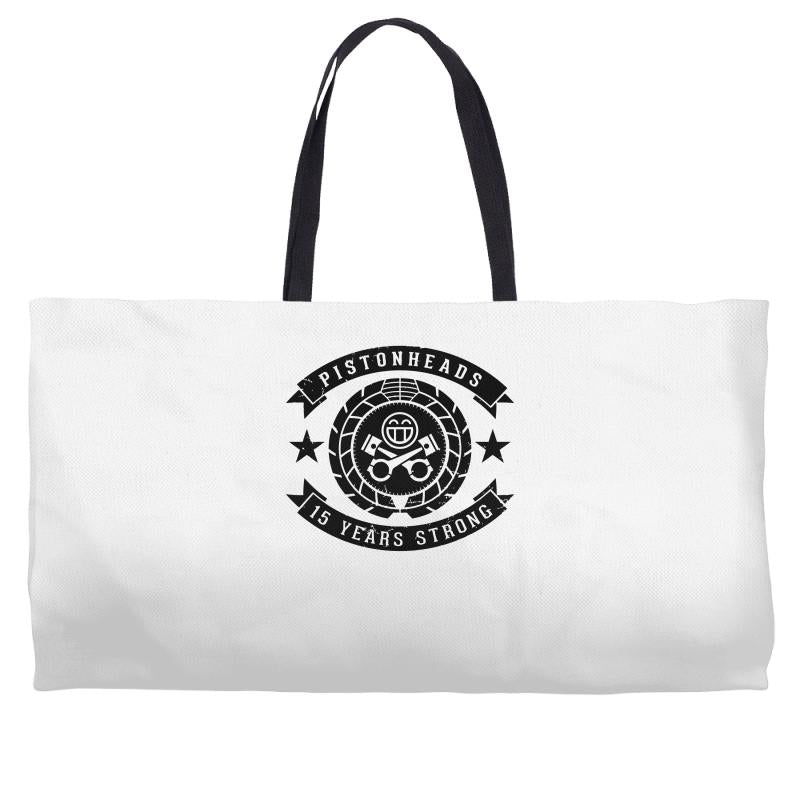 pistonheads fifteen years strong Weekender Totes