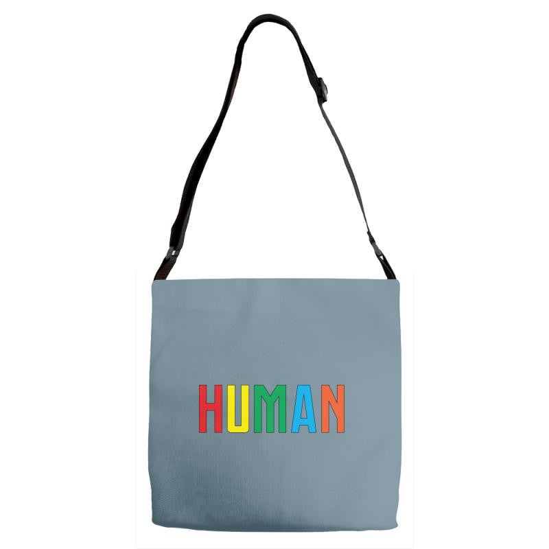 human colors Adjustable Strap Totes