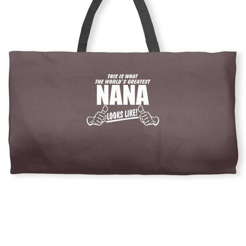 World' s Greatest Nana Looks Like Weekender Totes