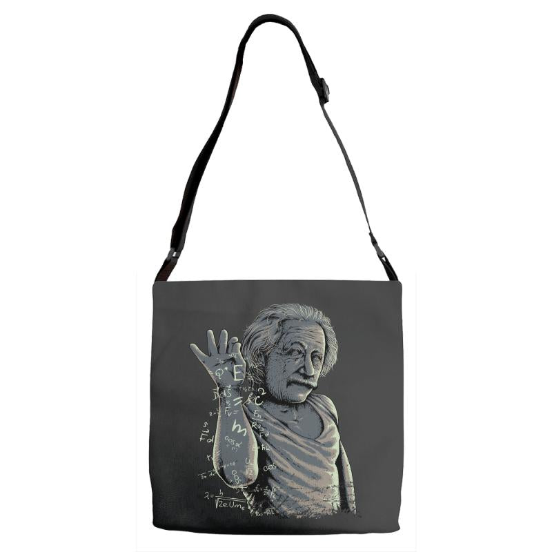 albae einstein Adjustable Strap Totes