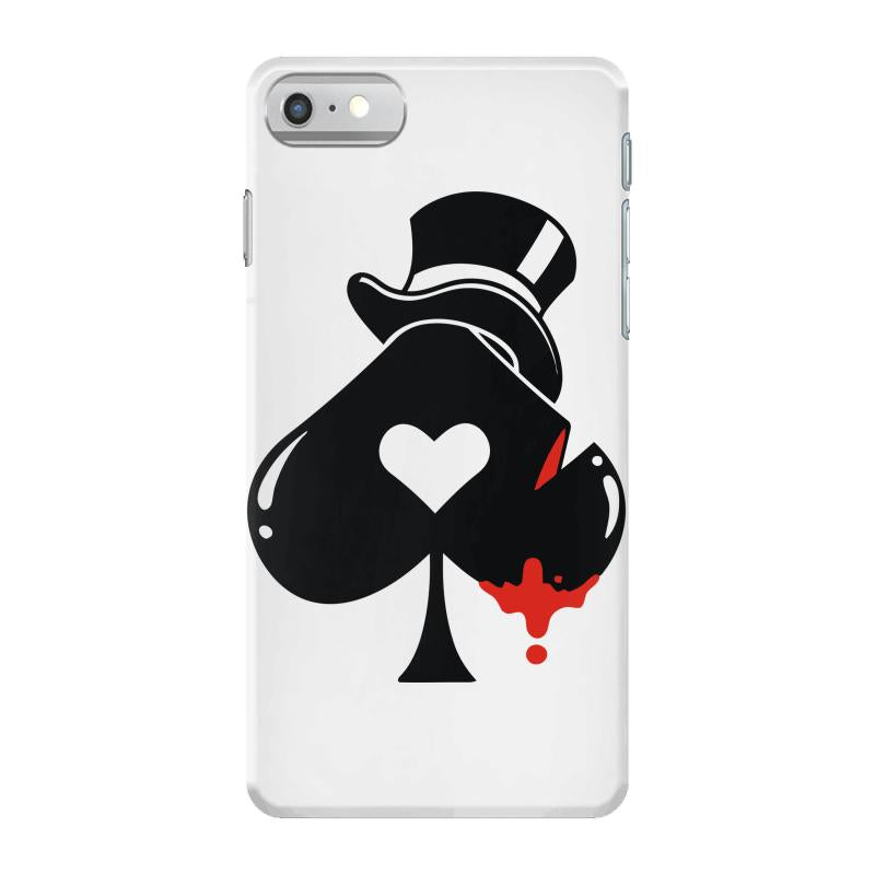 poker hat ace of spades iPhone 7 Case