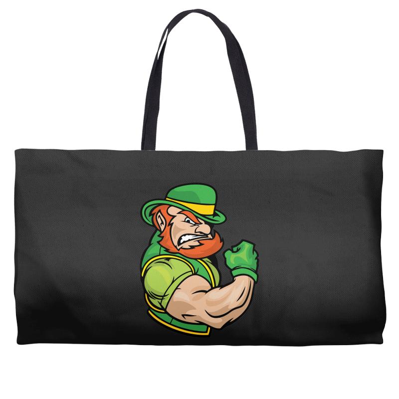 happy saint patrick day Weekender Totes