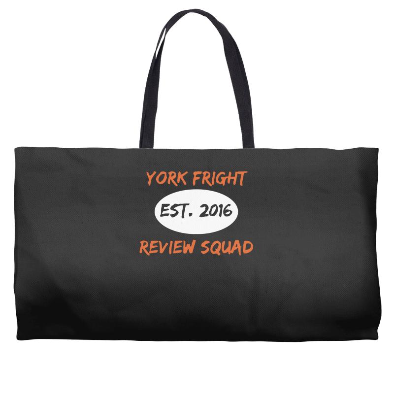 york fright review squad Weekender Totes