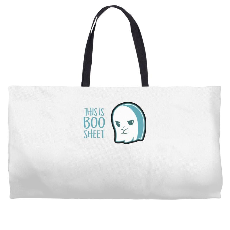 boo sheet Weekender Totes