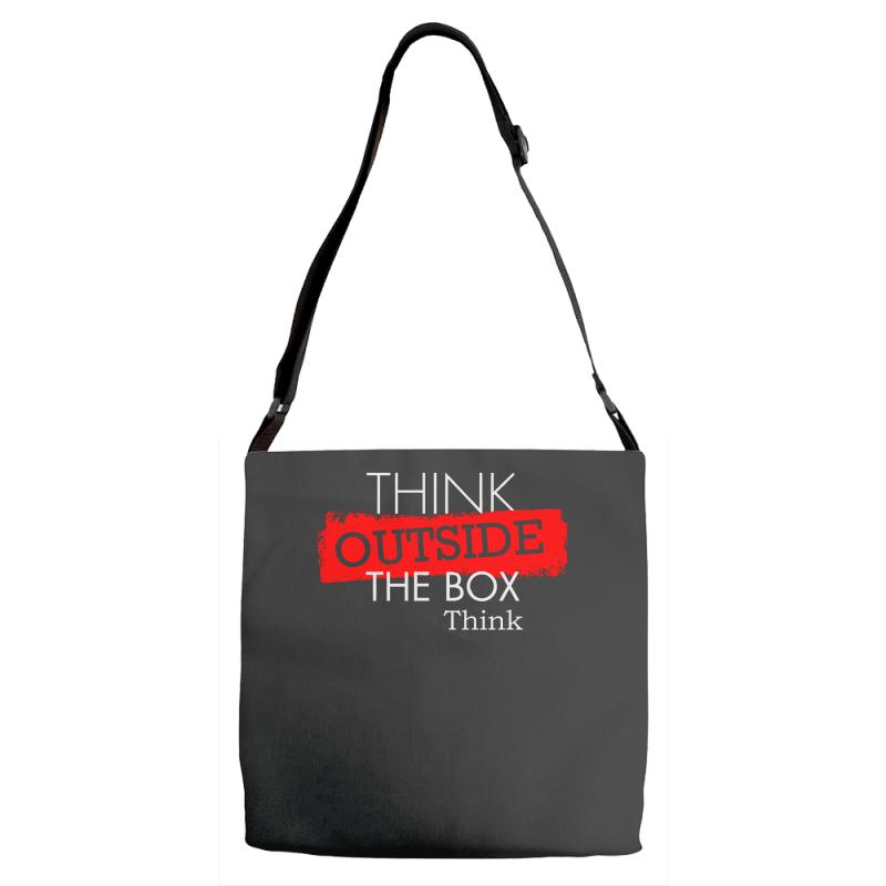 think outside the box thinker Adjustable Strap Totes