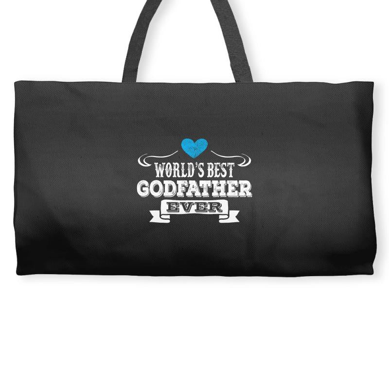 World's Best Godfather Ever Weekender Totes