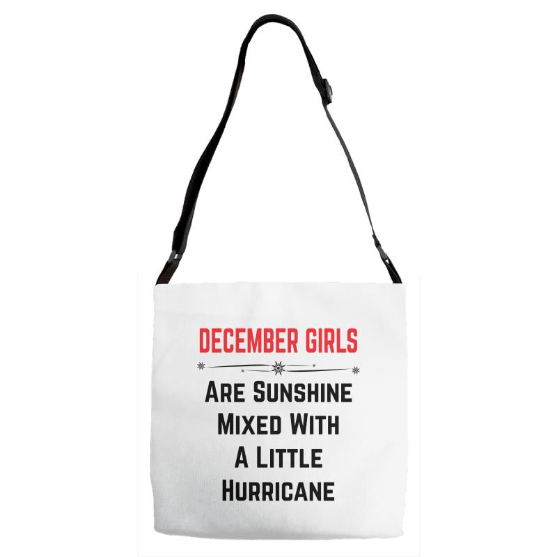 December Girls Adjustable Strap Totes