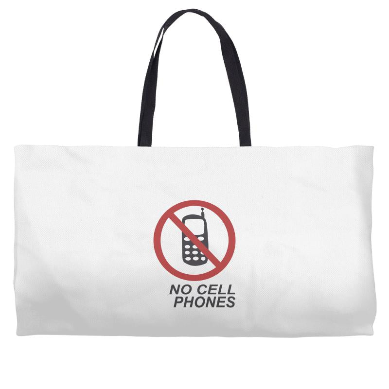 no cell phones Weekender Totes