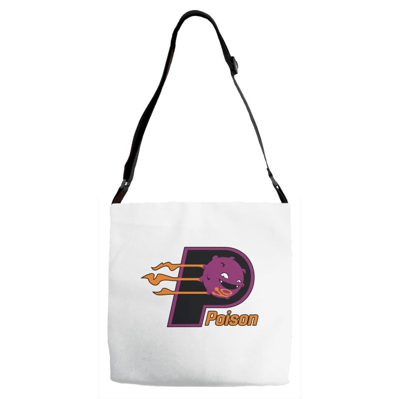 poison (2) Adjustable Strap Totes