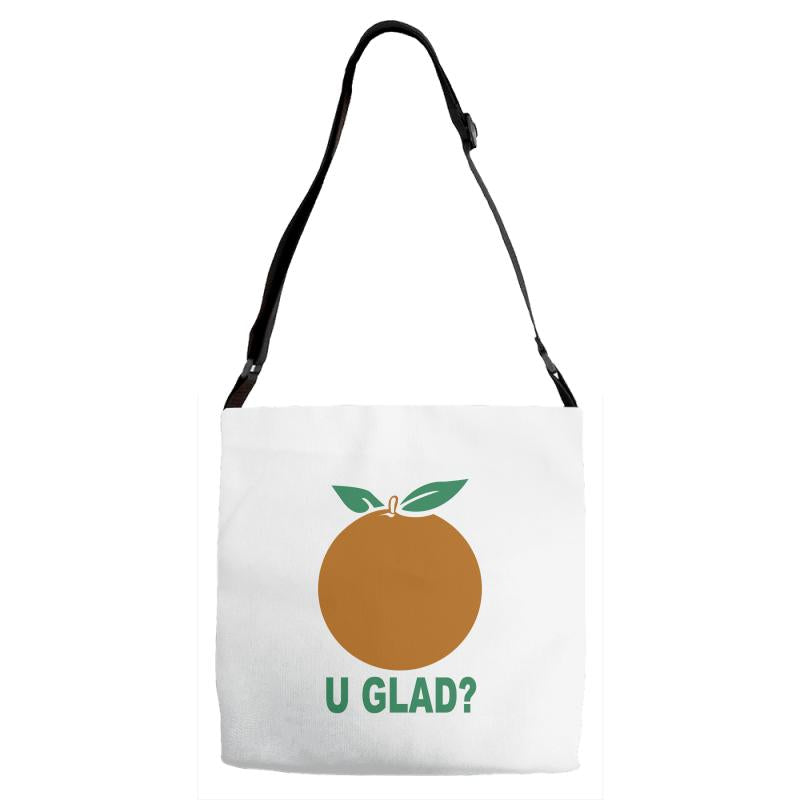 orange uglad Adjustable Strap Totes