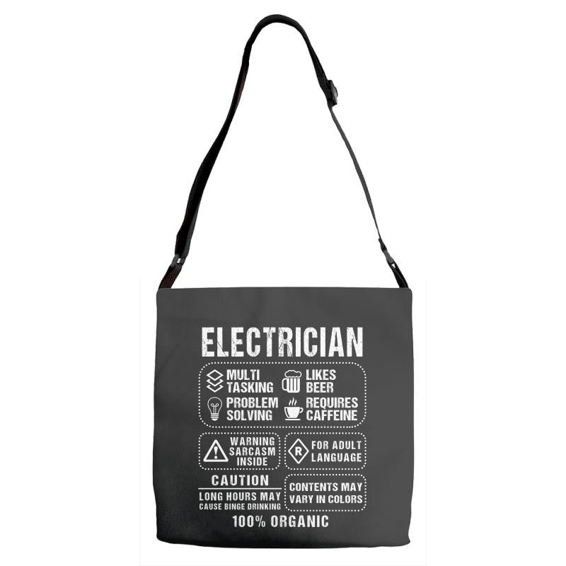 Electrician Adjustable Strap Totes