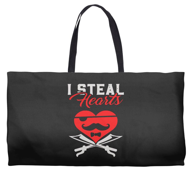 i steal heart valentin day Weekender Totes