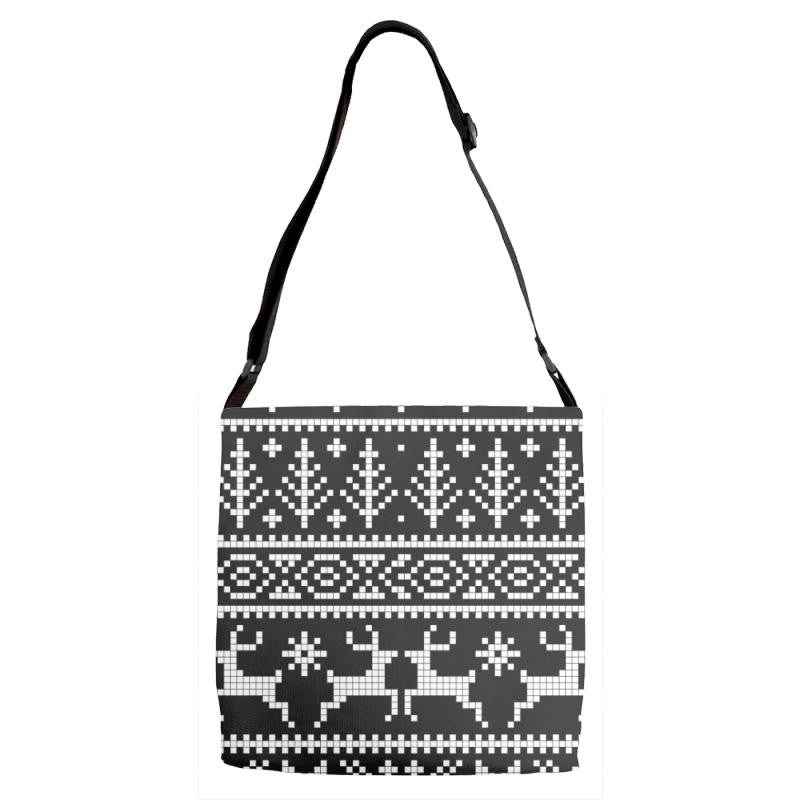 Ugly X mas Design Adjustable Strap Totes