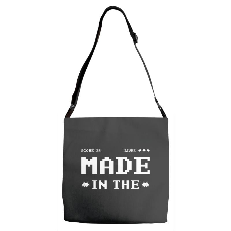 Made in the 80's Adjustable Strap Totes