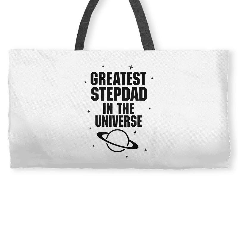 Greatest Stepdad In The Universe Weekender Totes