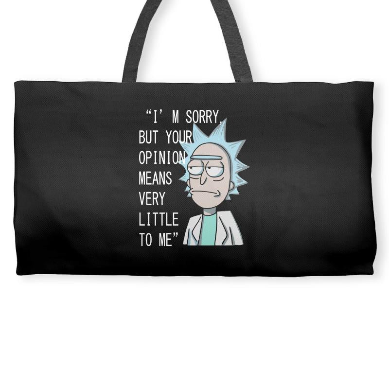 rick opinion Weekender Totes