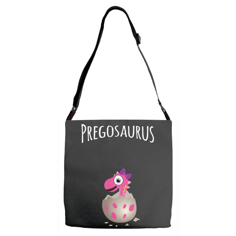 Pregosaurus Girl Adjustable Strap Totes