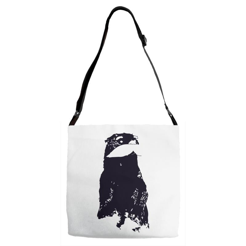 an other moustache Adjustable Strap Totes