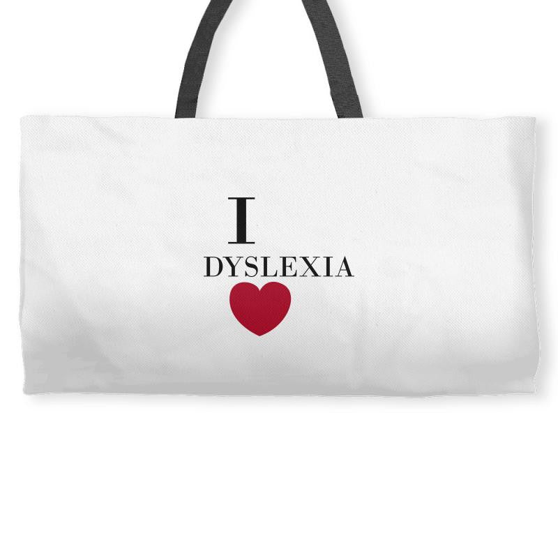 i dyslexia Weekender Totes