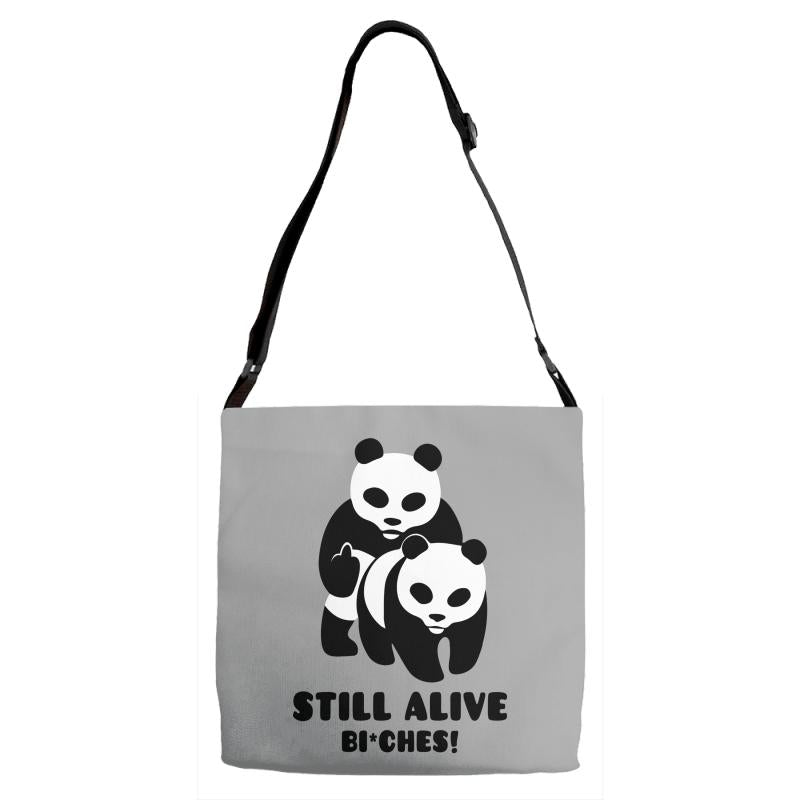 Still Alive Bitches Adjustable Strap Totes