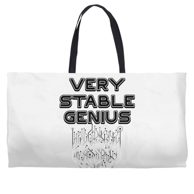 Very Stable Genius Weekender Totes