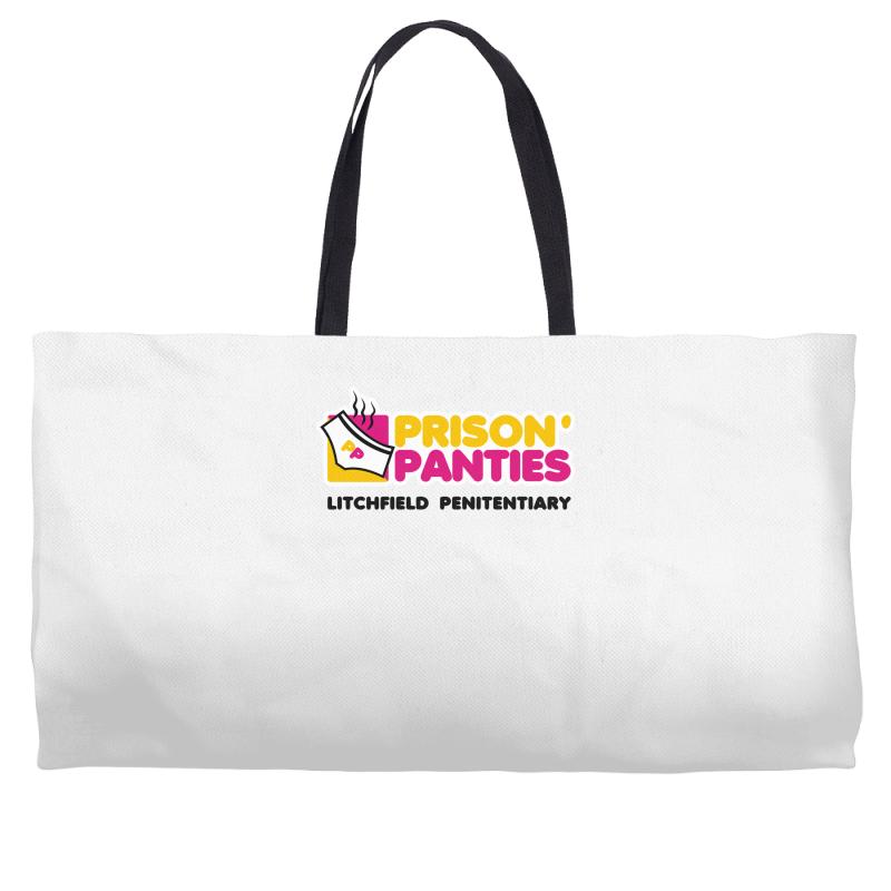 prison panties Weekender Totes