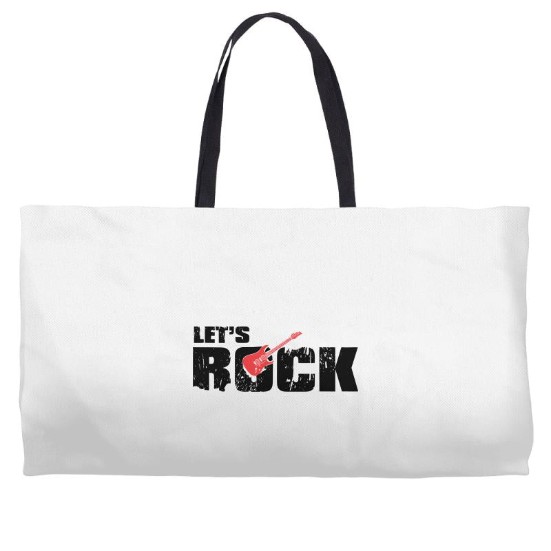 let's rock Weekender Totes